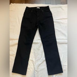 LL Bean Size 6P Women's True Shape Jeans, High-Rise Straight-Leg Fleece-Lined